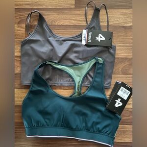 NWT FourLaps Sports Bra Set of 2 Size Medium